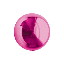 Orbz Metallic Magenta folijski balon 25 cm