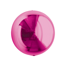 Orbz Metallic Magenta folijski balon 40 cm