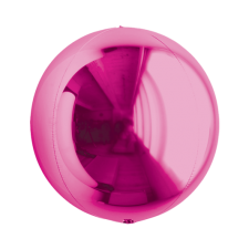 Orbz Metallic Magenta folijski balon 50 cm