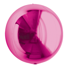 Orbz Metallic Magenta folijski balon 60 cm