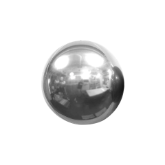 Orbz Metallic Silver folijski balon 18 cm