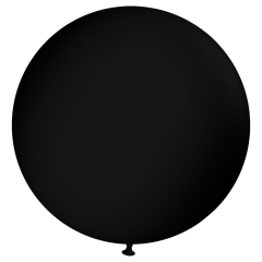 Latex baloni 100 cm Black