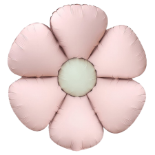 Standard Satin Pink Daisy Flower folijski balon 38 cm