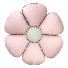 Maxi Satin Pink Daisy Flower folijski balon 70 cm