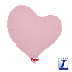 Ibrex "Sweet" Srce Pastel Pink folijski balon