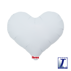 Ibrex "Jelly" Srce White folijski balon