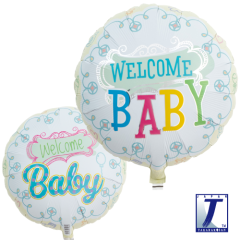 Ibrex Standard Welcome Baby folijski balon