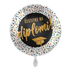 Standard Čestitke na Diplomi folijski balon