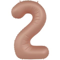Folija balon broj 2 Vintage Rose