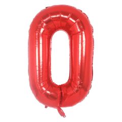 Folijski balon broj 0 Red