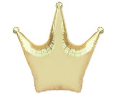 Maxi Crown Gold folijski balon 79x87 cm