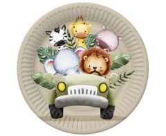 Safari Animals in the Jeep tanjuri 18 cm