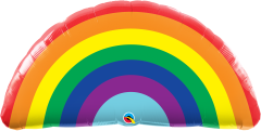 Maxi Bright Rainbow folijski balon