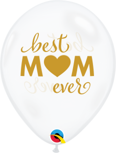 Lateks baloni 28cm Simply Best Mum Ever DC