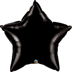 Maxi Zvijezda Onyx Black folijski balon