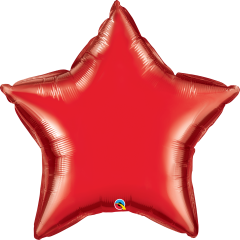 Maxi Zvijezda Ruby Red folijski balon 36"