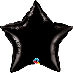 Standard Zvijezda Onyx Black folijski balon