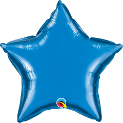 Standard Zvijezda Sapphire Blue folijski balon
