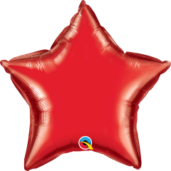 Standard Zvijezda Ruby Red folijski balon