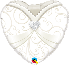 Standard Wedding Gown folijski balon
