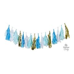 Tassel Blue/Gold 2m
