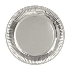 Silver papirnati tanjuri 23 cm