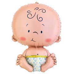 Mini Welcome Baby folijski balon na štapiću