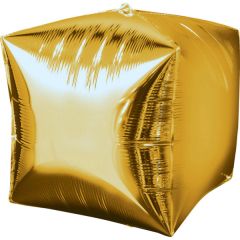 Maxi Cubez Gold folijski balon