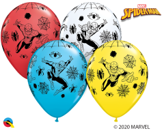 Lateks baloni 28cm Spider Man Special Ast 25 Kos