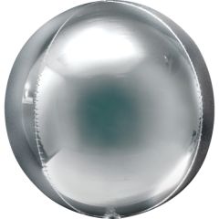 Orbz Jumbo Silver folijski balon