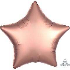 Standard Satin Lux Rose Copper Zvijezda folijski balon
