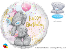 Standard Tatty Teddy Bday folijski balon