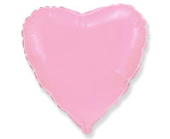Standard Srce Light Pink folijski balon
