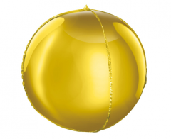 Standard Sphere-Shape Gold 16" folijski balon