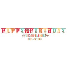 Barnyard Birthday natpis