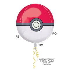 Orbz Pokeball folijski balon