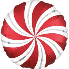 Standard Candy Swirls folijski balon
