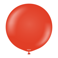 Latex baloni 60 cm Standard Red
