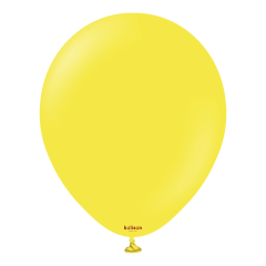 Latex baloni 30 cm Standard Yellow