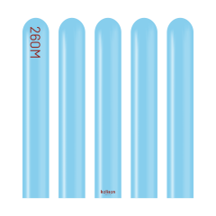 Latex baloni 260 Standard Baby Blue