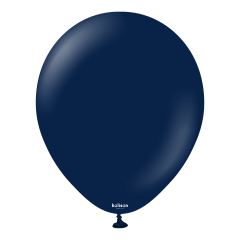 Latex baloni 30 cm Standard Navy