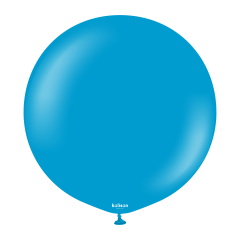Latex baloni 90 cm Standard Caribbean Blue