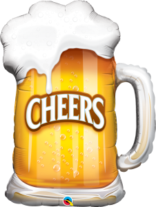 Maxi Cheers! Beer Mug folijski balon
