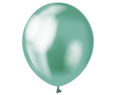 Latex baloni 13 cm Platinum Green 