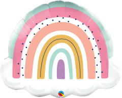 Maxi Boho Rainbow folijski balon