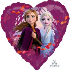 Standard Frozen 2 Satin Heart folijski balon