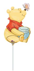 Winnie the Pooh folijski balon na štapiću