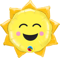Maxi Sunny Smile folijski balon