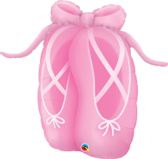 Maxi Ballerina Slippers Pink folijski balon