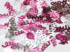 Konfeti Party Pink & Silver 12g 